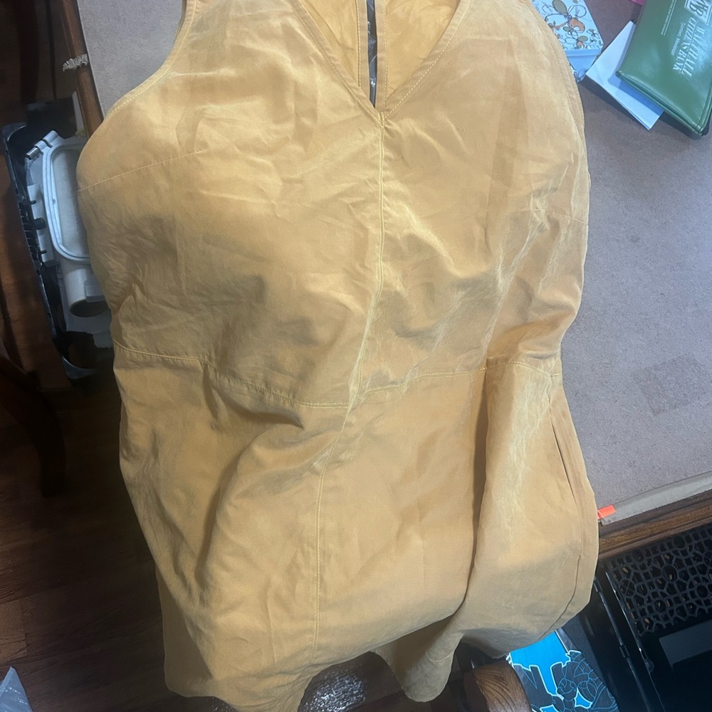 Umgee Mustard Sleeveless Top
